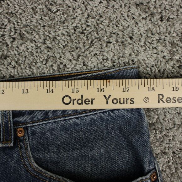 Levis 550 Relaxed Fit Jeans Mens 36x36 Medium Wash Hemmed (35x28) READ - Picture 5 of 13